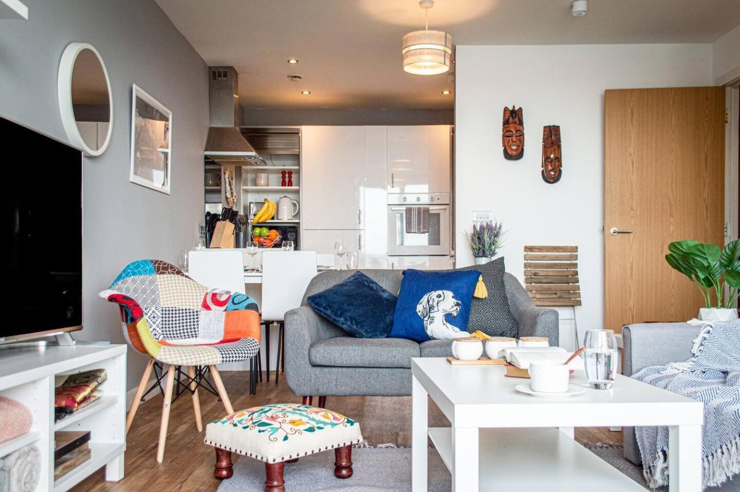 Stunning Mersey View Flat W Parking In Liverpool Esterno foto
